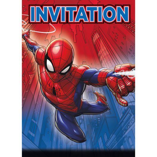 Spider-Man Invitations, 8ct