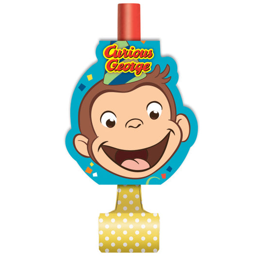 Curious George Blowouts, 8ct