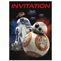 Star Wars Episode VIII Invitations, 8ct
