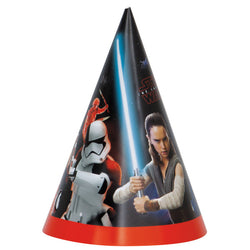 Star Wars Episode VIII Party Hats, 8ct