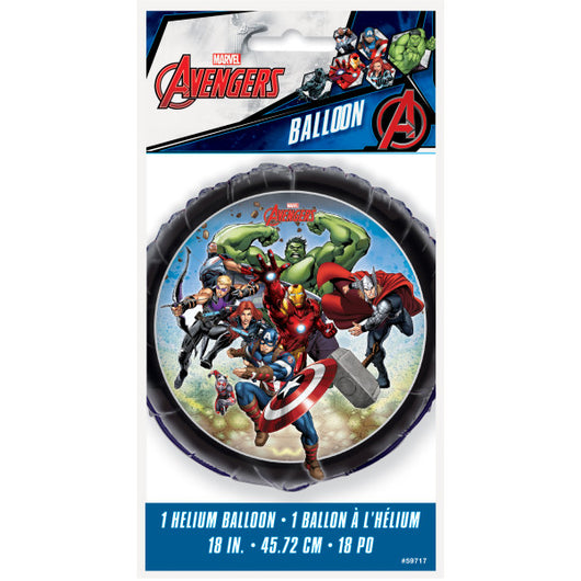 Avengers Round Foil Balloon 18