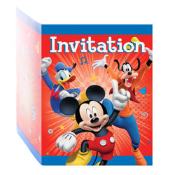 Disney Mickey Roadster Invitations, 8ct