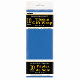 Royal Blue Tissue Sheets, 10ct