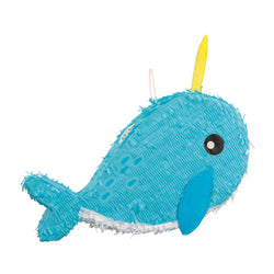 Narwhal Shaped Drum Pinata