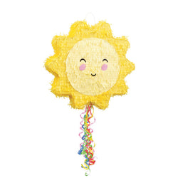 Smiling Sun Shaped Drum Pinata