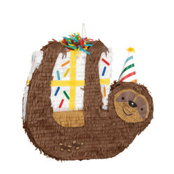 Sloth Shaped Drum Pinata