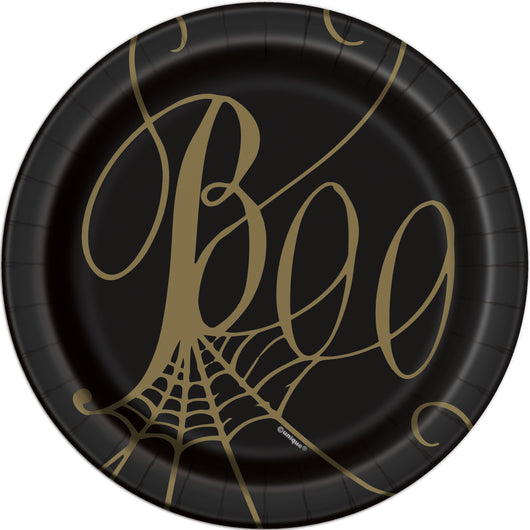 Black & Gold Spider Web Round 7