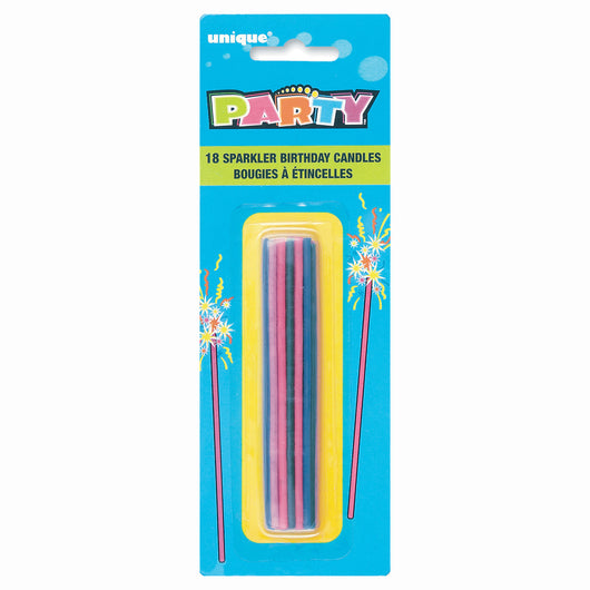 Sparkle Birthday Candles, 18ct