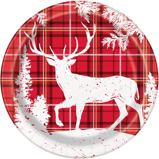 Plaid Deer Christmas Round 9