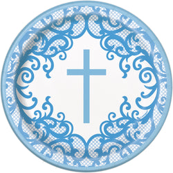 Fancy Blue Cross Round 7