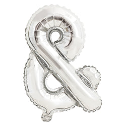Silver Letter & Shaped Foil Balloon 14