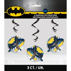 Batman Hanging Swirl Decorations, 26