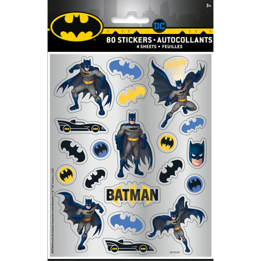 Batman Sticker Sheets, 4ct