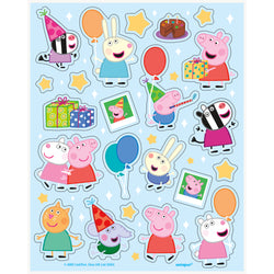 Peppa Pig Sticker Sheets, 4ct
