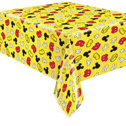 Disney Mickey Mouse Rectangular Plastic Table Cover, 54
