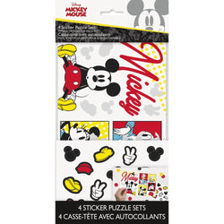 Disney Mickey Mouse Activity Cards with Stickers, 4ct