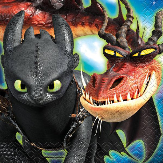 How to Train Your Dragon 3 Beverage Napkins, 16ct