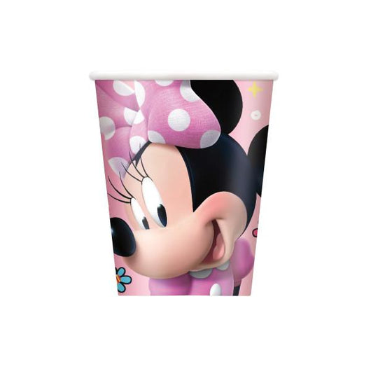 Disney Iconic Minnie Mouse 9oz Paper Cups, 8ct