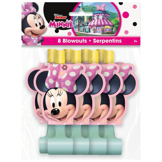 Disney Iconic Minnie Mouse Blowouts, 8ct