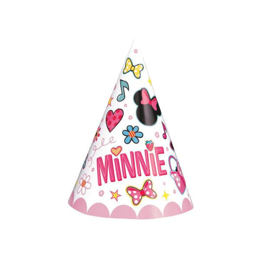 Disney Iconic Minnie Mouse Party Hats, 8ct