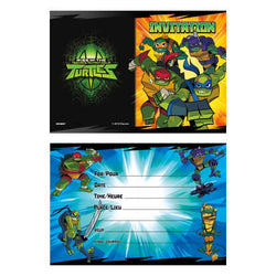 Rise of the TMNT Invitations, 8ct