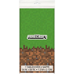 Minecraft Rectangular Plastic Table Cover, 54