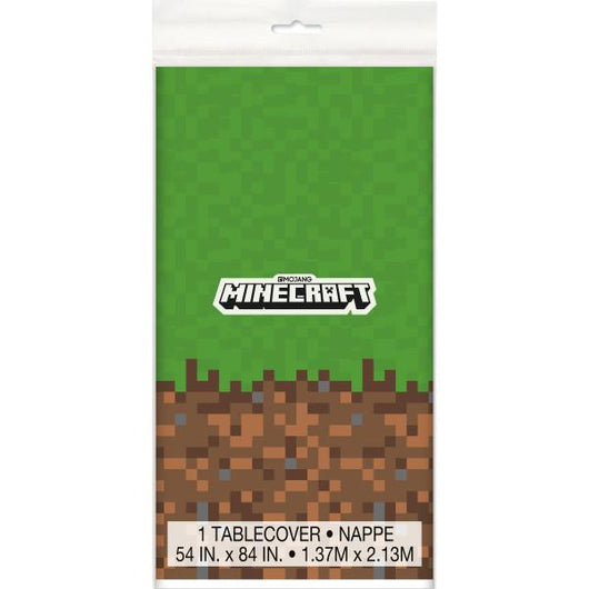Minecraft Rectangular Plastic Table Cover, 54