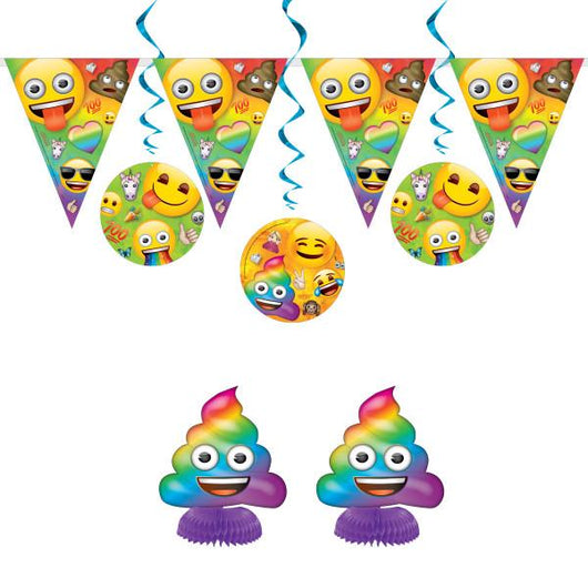 Rainbow Fun Emoji Decorating Kit, 7pc