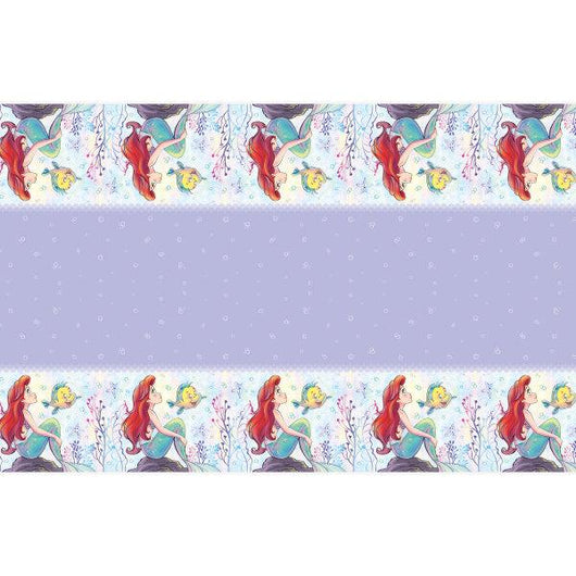 Disney The Little Mermaid Rectangular Plastic Table Cover, 54