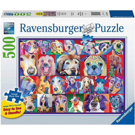 Ravensburger Hello Doggie_500 pc Large Format  (6)
