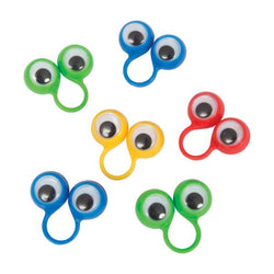 Googly Eyes Finger Puppet Favors, 8ct