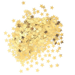 Gold Star Confetti, .5oz