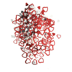 Hearts Foil Confetti, .5oz