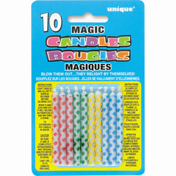 Diamond Dot Magic Birthday Candle, 10ct