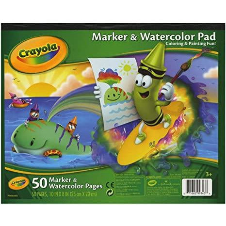 Crayola Marker/Watercolor Pad (36)