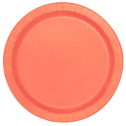 Coral Solid Round 7
