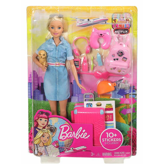 Barbie Doll Travel Set (4)