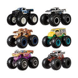 Hot Wheels Monster Trucks 1:64 Demo Doubles 2-Pk Assortment (8)