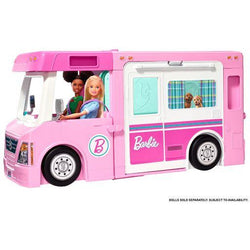 Barbie 3-IN-1 Dream Camper Vehicle and Accesories (1)