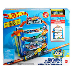 Hot Wheels Stunt Garage Play Set (3)