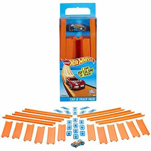 Hot Wheels Track Builder Straight Track with Car (6)