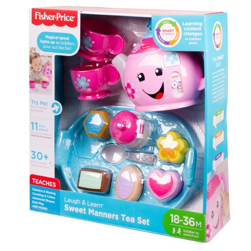 Fisher-Price Laugh & Learn Sweet Manners Tea Set with Lights & Sounds (2)