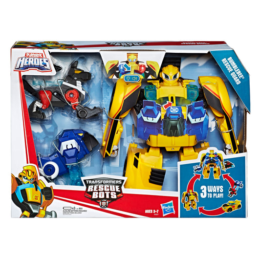 Transformers Robot Bumblebee Rescue Patrol (2)