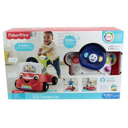 Fisher-Price Laugh & Learn 3-in-1 Smart Car (1)